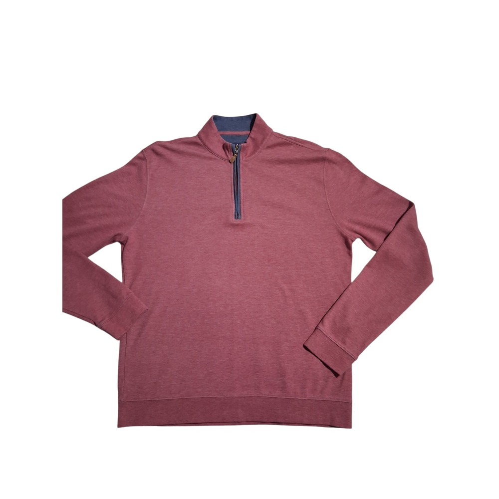 Johnnie-O ¼ Zip Sully Pullover Men's size‎ Medium Preppy Casual Office  Sweater